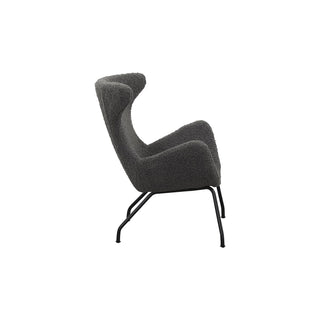 Relaxsessel Teddyfell grau