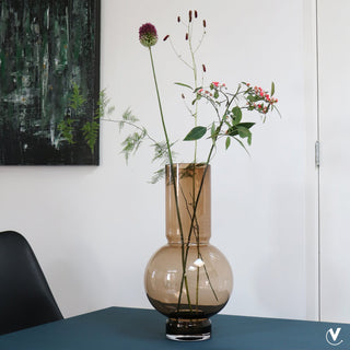 Glasvase Sado Ø25 x H50 cm – Klassisch & Elegant