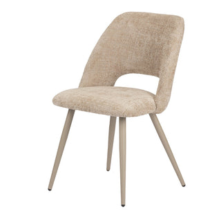 Stuhl – Elegante Komfortpolsterung & Pulverbeschichtete Stahlbeine 2er Set