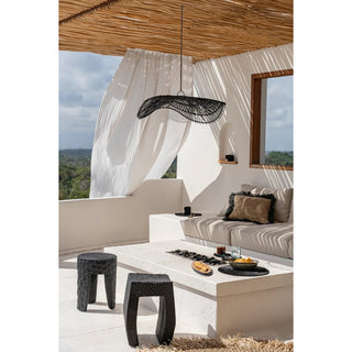 Hängelampe Design schwarz sombrero