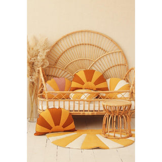 Kissen „Caramel by the Sea“ orange-gelb