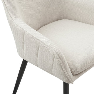 Esszimmerstuhl Strukturstoff Beige