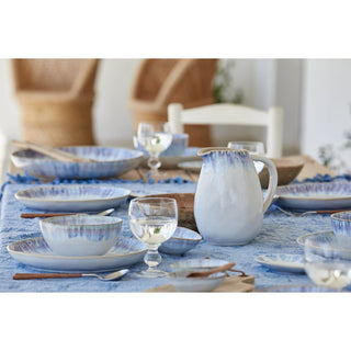 BRISA Servierplatte oval Ria Blue 2er Set Steingut