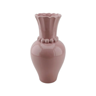 Vase - Krugvase mit Perlenhal