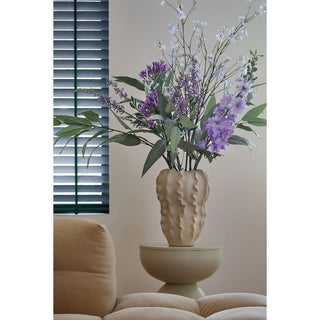 Sierra Vase aus Keramik in Beige – 31 cm | Mica Decorations