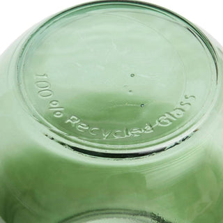 Bazar Bizar Living – Qiezi Vase aus recyceltem Glas (H 23 cm, Ø 19 cm)