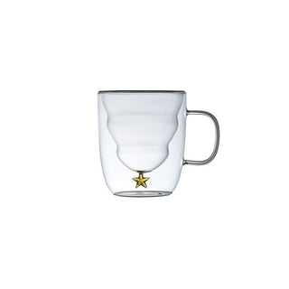 Teetassen „Étoile“ im 2er-Set mit Goldstern – 250 ml | Aulica