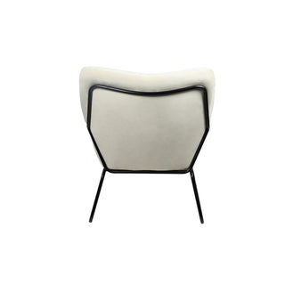 Relaxsessel mit Samtbezug Beige