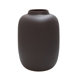 Vase schwarz matt Artic earth