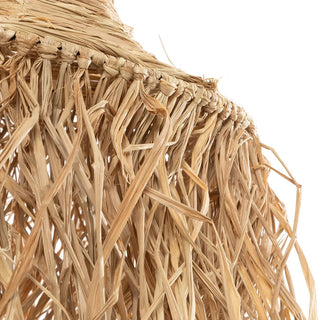 Lampenschirm aus Bast & Rattan – Boho Look Ø40 cm x H150 cm – Natur – Bazar Bizar Living