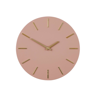 Brixen Wanduhr - Ø36 cm - Rosa