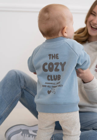 MINI Sweatshirt “Cozy Club” hellblau