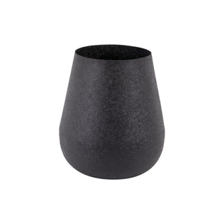 Eisenvase Boaz klein schwarz