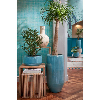 Holm Vase – H42 x Ø28 cm – Keramik – Creme