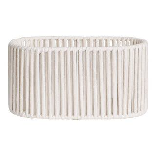 Korb Aufbewahrung "Arese" weiß Set a 2 Stk