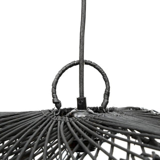 Hängelampe Design schwarz sombrero