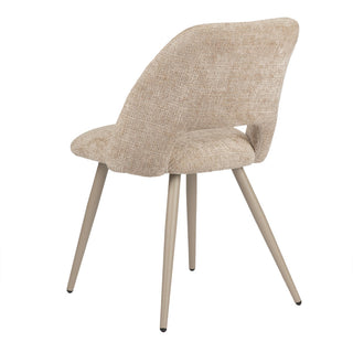 Stuhl – Elegante Komfortpolsterung & Pulverbeschichtete Stahlbeine 2er Set