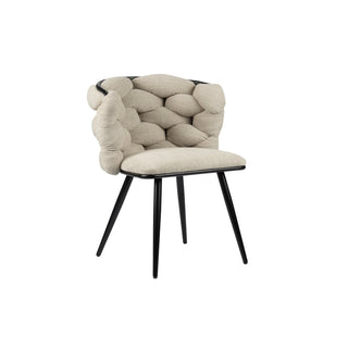 Esszimmerstuhl Rock - beige  - 2er-Set