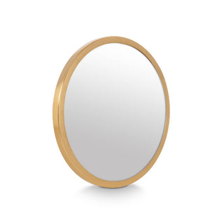 Spiegel rund Gold 30cm