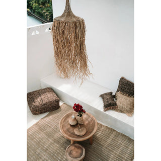 Lampenschirm aus Bast & Rattan – Boho Look Ø40 cm x H150 cm – Natur – Bazar Bizar Living