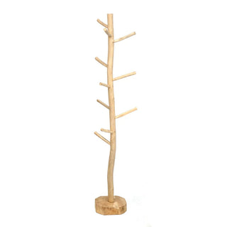 Kleiderständer Teakholz 160x25x25cm Bazar Bizar Kleiderständer