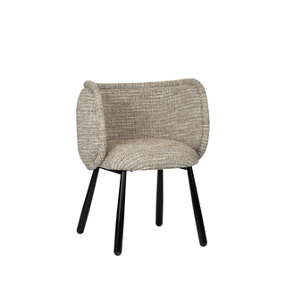 Panda-Sessel Coco – Komfortabler Sessel mit elegantem Design und pulverbeschichtetem Metallgestel