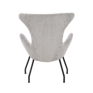 Relaxsessel Grau Texturstoff