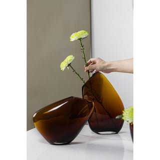 Innovative design vase, pebble-like organic shape, KOOKY21AM