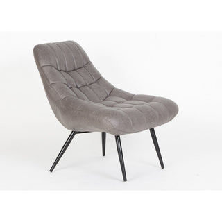 Sessel XXL Kunstleder Dunkelbraun