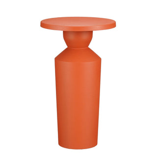 Feroza -Seitentisch - Metall - Orange