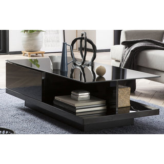 Couchtisch 120x60x36 cm schwarz