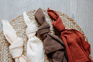 Leihware Stoffserviette terracotta/orange