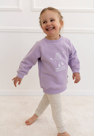 Mini Sweatshirt “Midnight Dancer” flieder