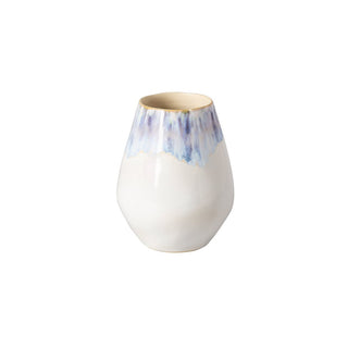 BRISA Ovale Vase 15 cm Ria Blue – Steingutvase von Costa Nova Set  2