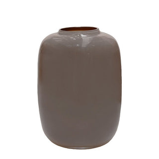 Glasvase Artic Earth – Hochwertige Design-Vase in Beige