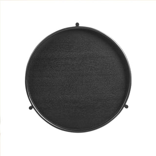 Couchtisch 2er Set rund  Schwarz