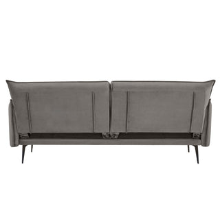 Sofa 3-Sitzer - Samt - Grau