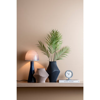 Design-Vase „Twisted Time“ – Grau, 20 cm