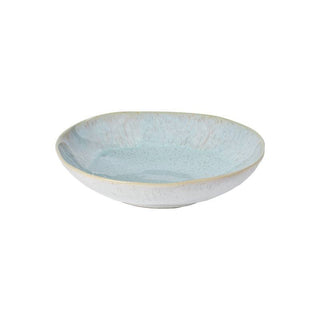 EIVISSA Pastaschale 23 cm – Sea Blue | Handgefertigte Steingut-Schale 6er Set