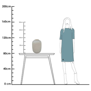 Vase The World – Artic Vase in Ivory