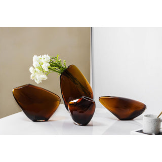 Innovative design vase, pebble-like organic shape, KOOKY21AM