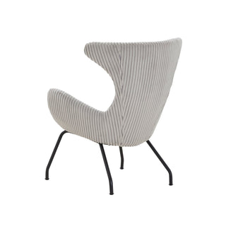 Relaxsessel Grau Texturstoff