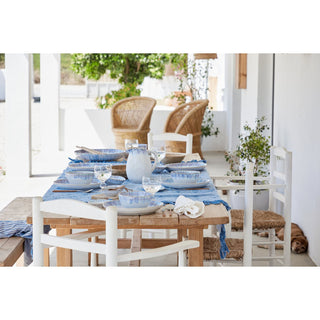 BRISA Servierschale 24cm Ria Blue Steingut- 6er Set