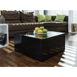 Couchtisch quadratisch 60x60x30cm schwarz