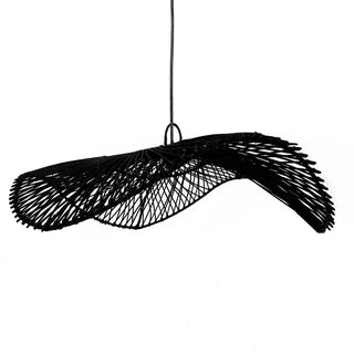 Hängelampe Design schwarz sombrero