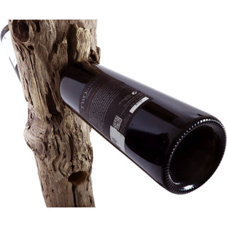 Weinregal Baumstamm für 13 Flaschen