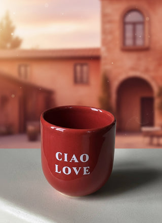 Kaffeebecher Keramik, CIAO LOVE