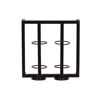 Weinregal industrial Style schwarz