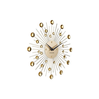 Wanduhr Sunburst Medium Gold
