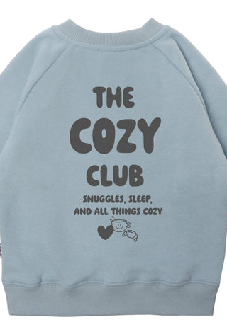 MINI Sweatshirt “Cozy Club” hellblau